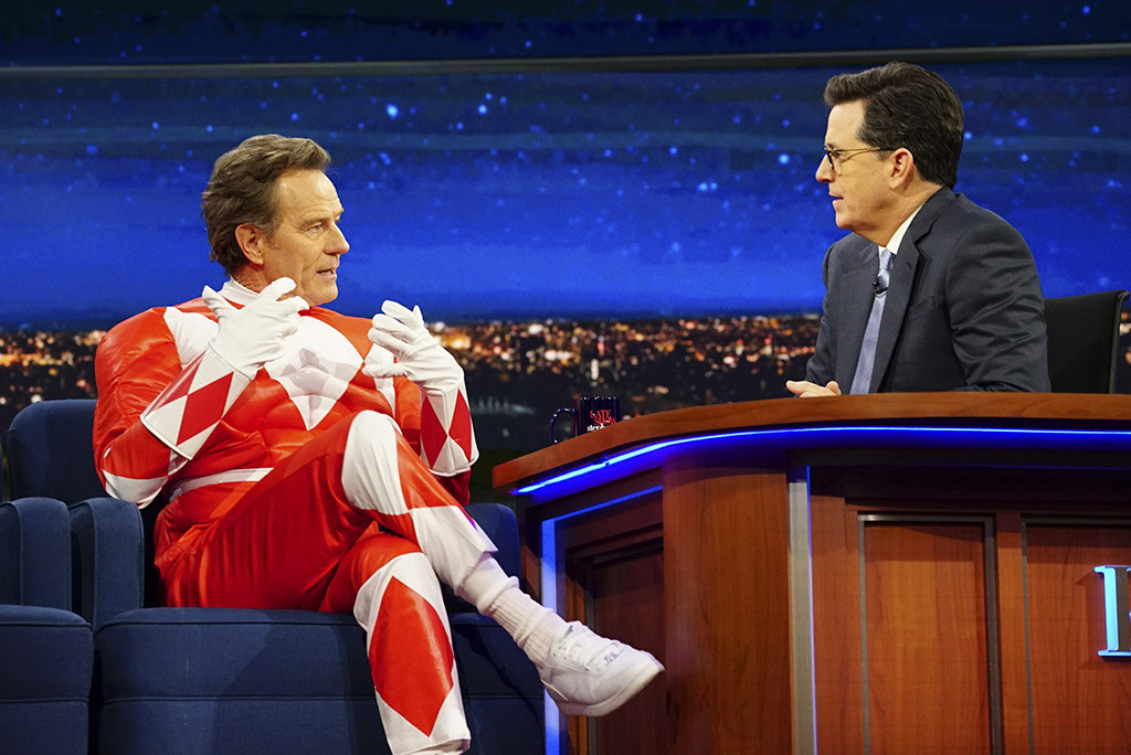 Bryan Cranston, The Late Show With Stephen Colbert Bryan Cranston, The Late Show With Stephen Colbert